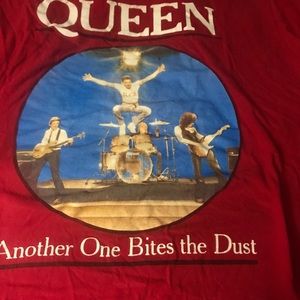 Queen Another One Bites the Dust t shirt